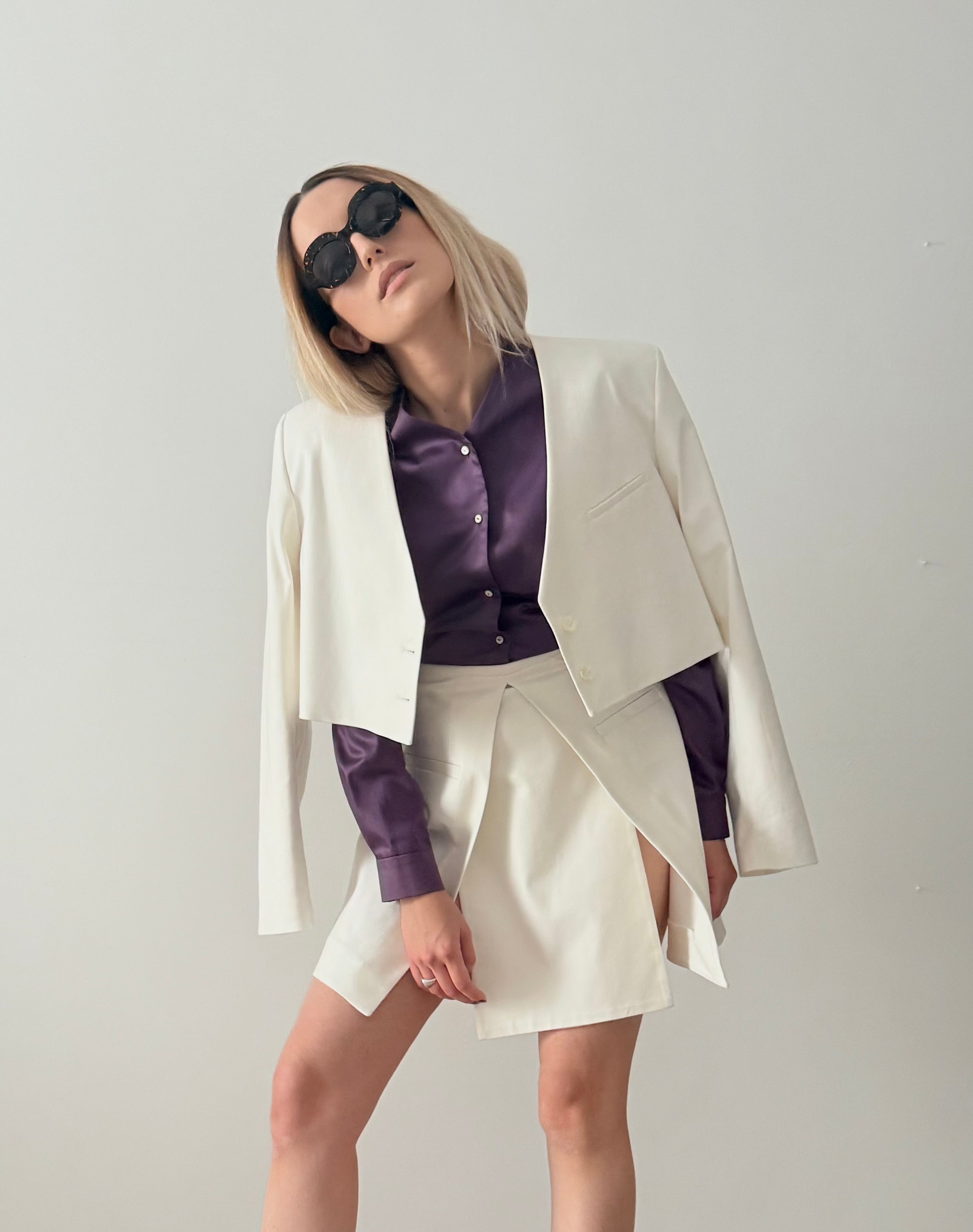 Koszula “Crème de Violette”
