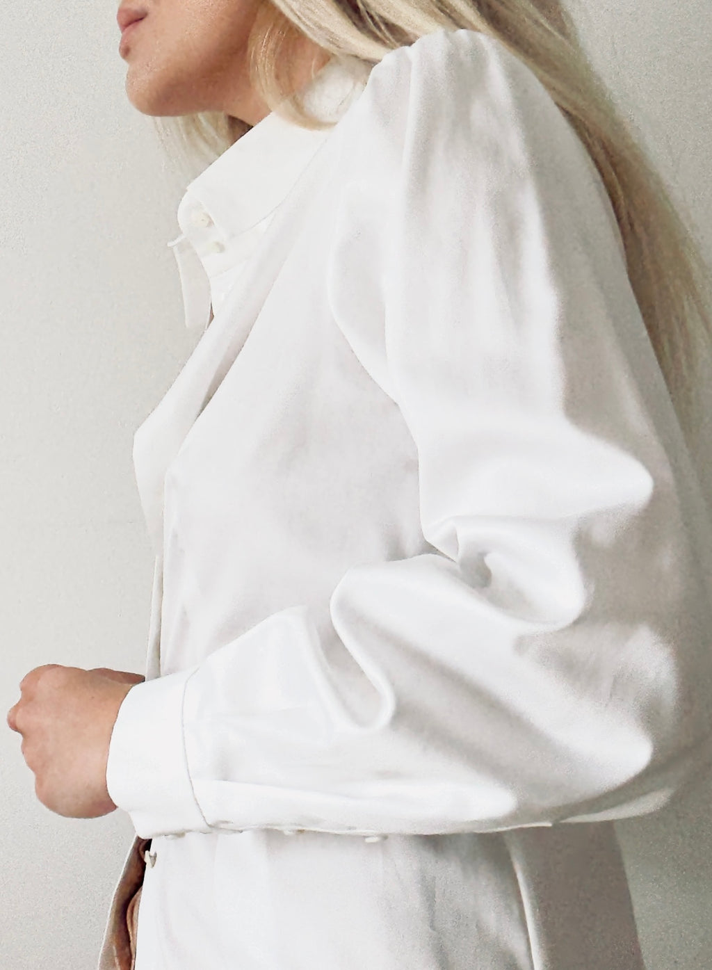 "Crème de Vanille" shirt - 100% Italian cotton