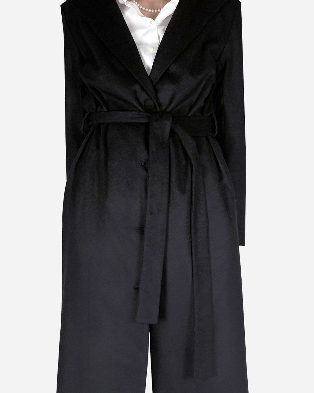"Black Raven" coat – Italian "baby wool"
