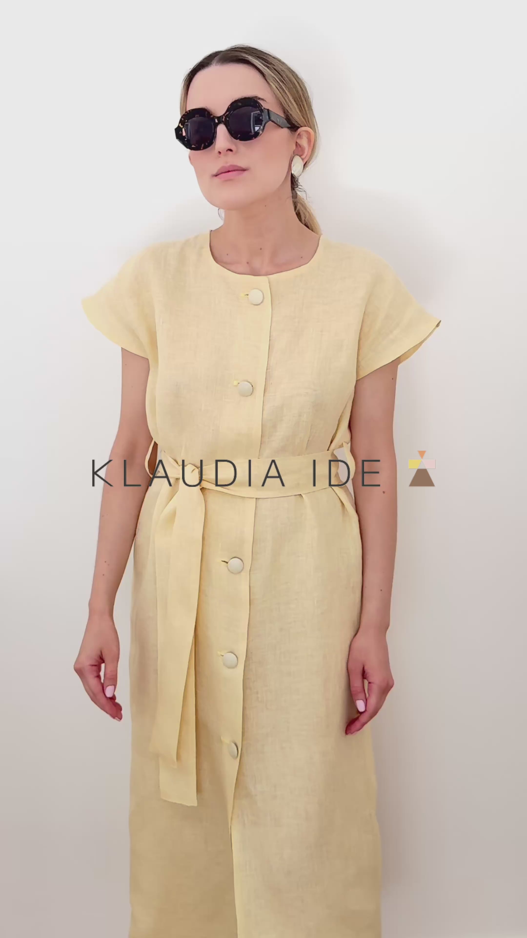 Sukienka “Jaune Parisien”
