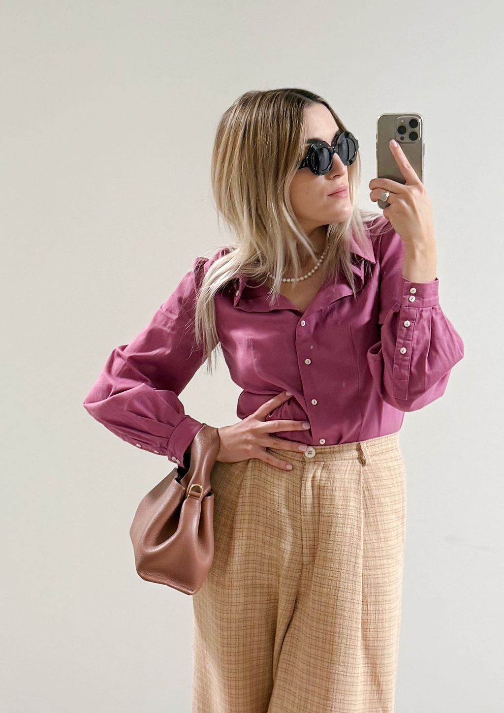 “Crème de Rose” Shirt