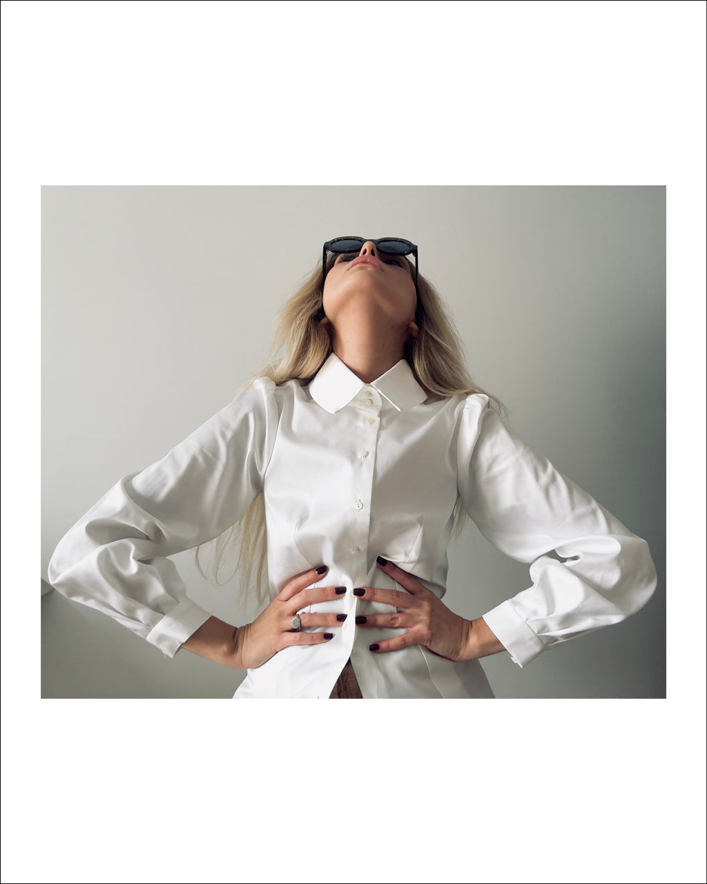 "Crème de Vanille" shirt - 100% Italian cotton